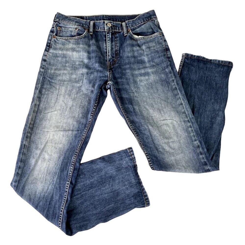 Levis 513 Jeans Mens  Straight Leg Denim Cotton